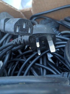 25x angielski przewód kabel zasilający UK 25 sztuk