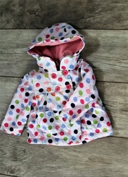 Mothercare wiosenna kurteczka w groszki 3-6mth