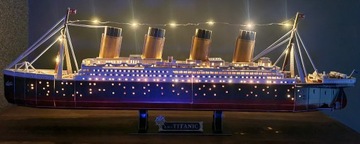 Puzzle 3D - Titanic - oświetlenie led 