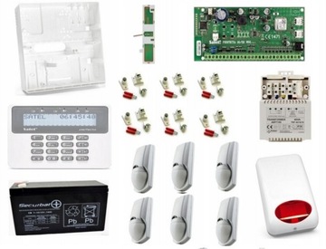 Montaż systemu alarmowego Satel Perfecta GSM 