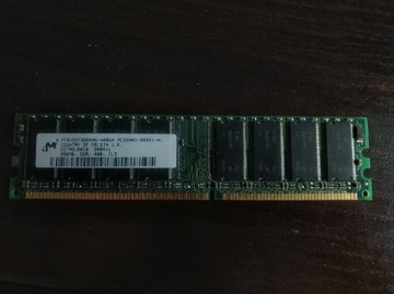 MICRON MT8VDDT3264AY-40BGB 256MB DDR PC3200 400MHZ