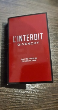 Givenchy L'interdit Rouge Utime 1ml
