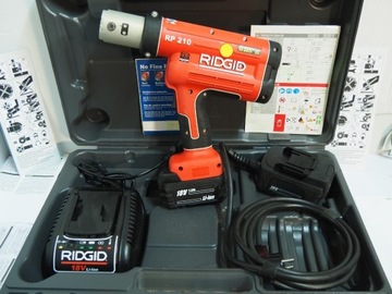 RIDGID RP 210 MINI prasa zaciskarka Viega aku 18v 