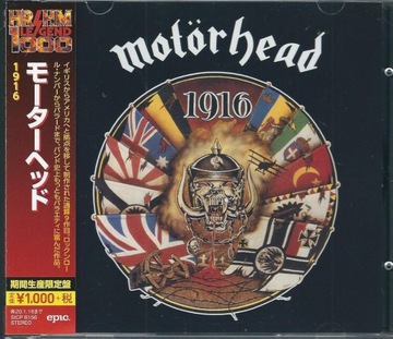 CD Motörhead - 1916 (Japan 2019)