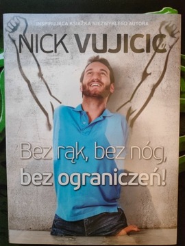 NICK VUJCIC BEZ RĄK BEZ NÓG BEZ OGRANICZNEŃ FOLIA