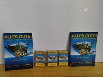Alles Gute/ Kurs jęz. niem. 3 kasety + 2 książki 