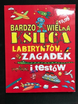 Zestaw 4 ksiazek z łamigłówkami dla dzieci