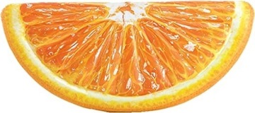 Mata do basenu, pomarańcza, 178x85 cm