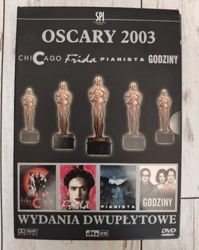 Oscary 2003 BOX DVD pianista Frida Chicago godziny