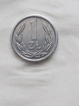 396 Polska 1 złoty, 1989