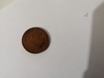 moneta 2 pfennig. 