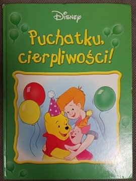 Puchatku cierpliwości książeczka dla dzieci