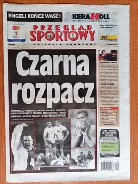 Gazeta "Przegląd Sportowy" - rocznik 2002 (nie oprawiony)