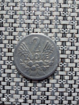 Moneta 2 złotych 1960