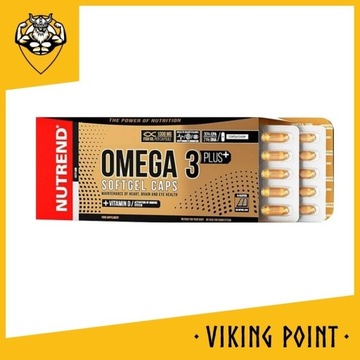 Nutrend Omega 3 Plus 120kaps