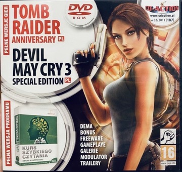 Gry CD-Action DVD 187: Tomb Raider Anniversary