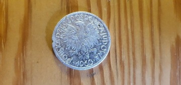 Moneta z 1960r Polska