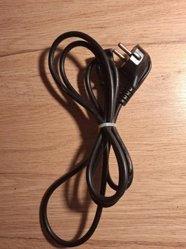 Kabel zasilający do komputera i monitora 