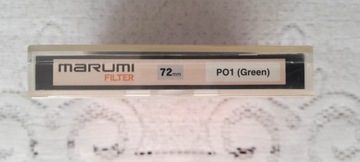 filtr kontrastowy Marumi 72mm (PO1) green zielony