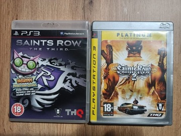 Zestawy dwóch części Saints Row na PS3