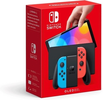 Konsola Nintendo Switch OLED (czerwono-niebieski)