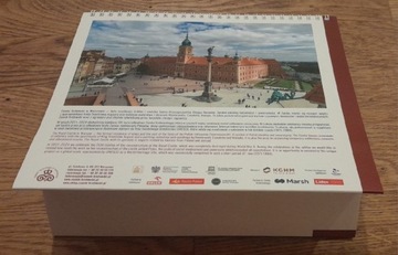Warszawa zamek królewski kalendarz 2022