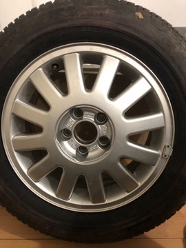 Felga 5/100 R15 do Audi A3 z oponą 