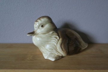 Stara angielska porcelanowa figurka kaczka Poole E