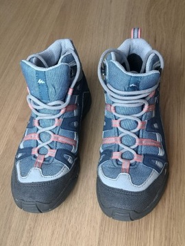 Buty trekkingowe wysokie Quechua dziecięce r. 34