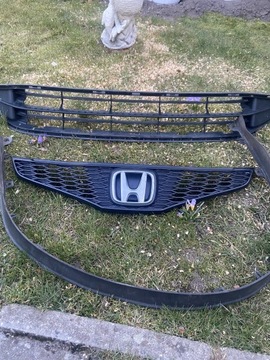 Honda jazz II 02-08 grill, kratka, listwa zderzak