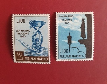 San Marino Mi 774-775** 1963