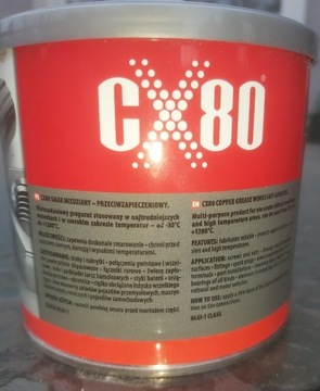  Smar miedziany przeciwzapieczeniowy Cx80 500g 