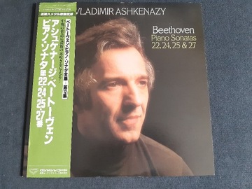 Beethoven Piano Sonatas 22,24,25 /Ashkenazy Japan 