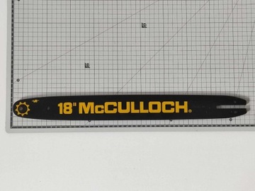 Prowadnica McCulloch 18" 45cm