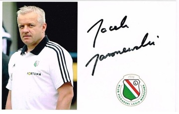 Jacek JAROSZEWSKI Legia Warszawa autograf lekarz