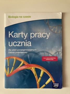 Biologia na czasie karty pracy ucznia 