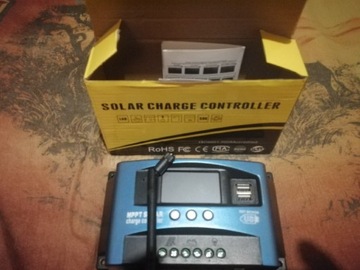 Sterownik solarny wifi 12v/24v