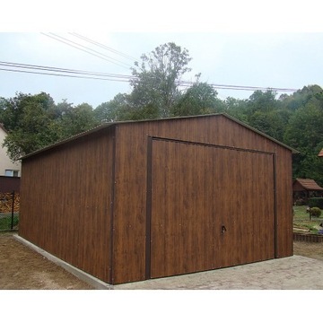 Garaż drewnopodobny 3,5x5