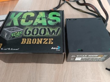 Zasilacz Aerocool KCAS 600W stan bdb