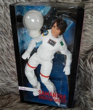 Lalka Barbie astronautka Samantha Cristoforetti