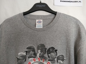 T-shirt szary r. L MLB Boston Red Sox zawodnicy
