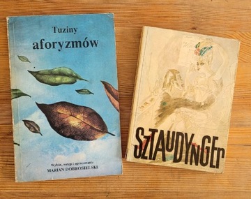 2 książki Tuziny Aforyzmów, Łatki na szachownicy