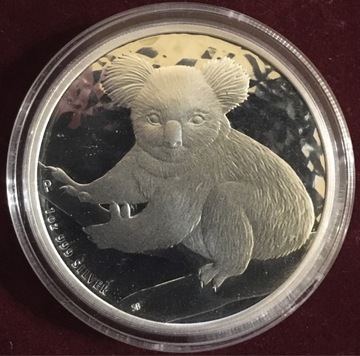 Koala 2009, 1 uncja srebra