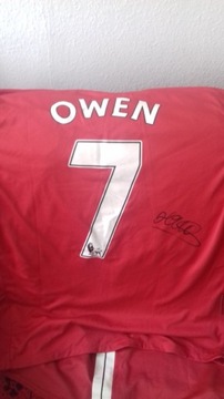 Michael Owen-koszulka z autografem 