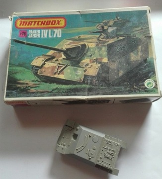 Panzerjager IV L70 Matchbox zaczęty