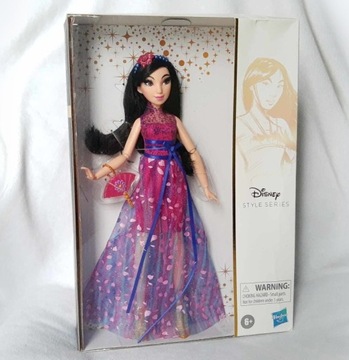 Lalka Barbie Disney Hasbro Style Series księżniczka Mulan kolekcjonerska
