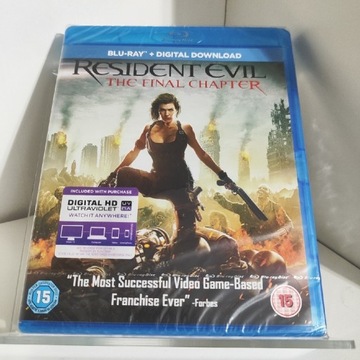 Resident Evil The Final Chapter Blu-ray napisy PL