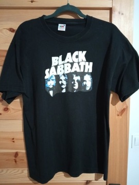 Koszulka Black Sabbath. Rozm. L. Metal. Tony iommi, ozzy.