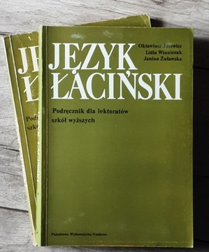 JĘZYK ŁACIŃSKI - Jurewicz, Winniczuk - 2 TOMY