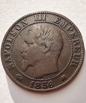 FRANCJA 5 Cinq Centimes 1856K ŁADNA